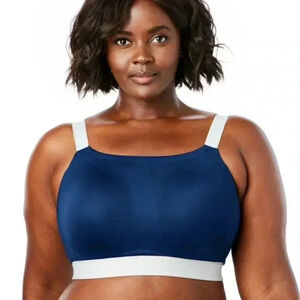 FullBeauty Sport Comfort Plus Sports Bra Full Coverage Plus Size 40B 40 B or XXL